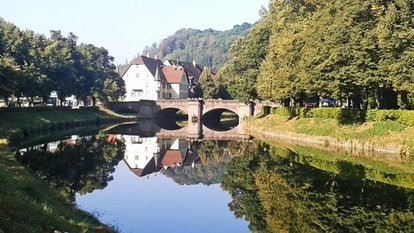 Sulz am Neckar und eine Brücke
