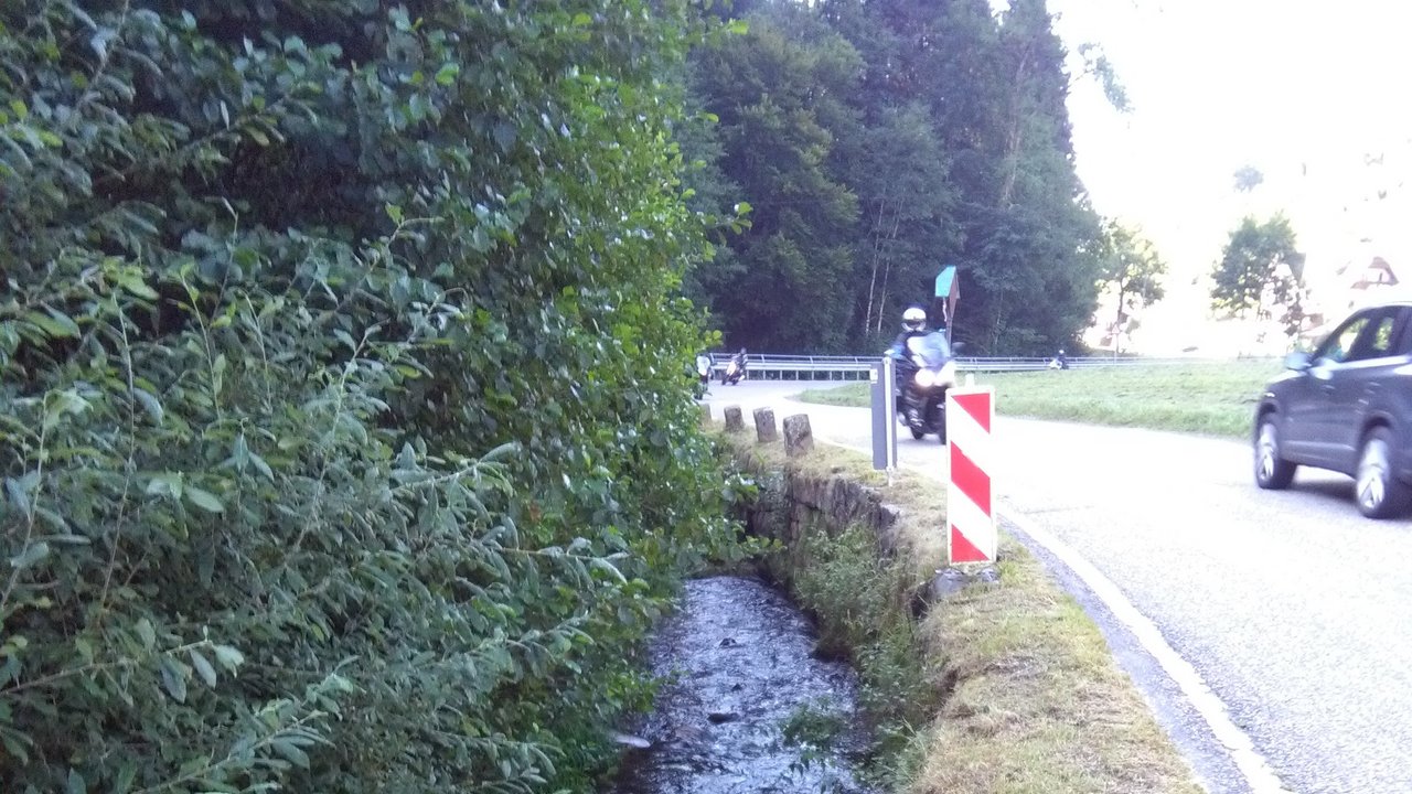 Stützwand in Oberhamersbach