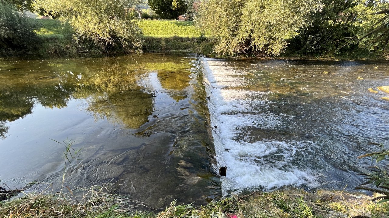 Schwelle Wutach Oberlauchringen