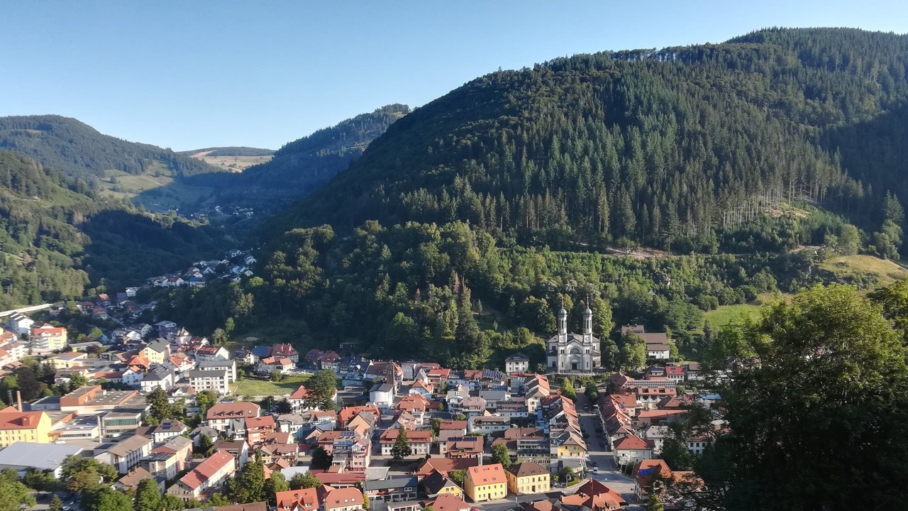 Blick auf Todtnau