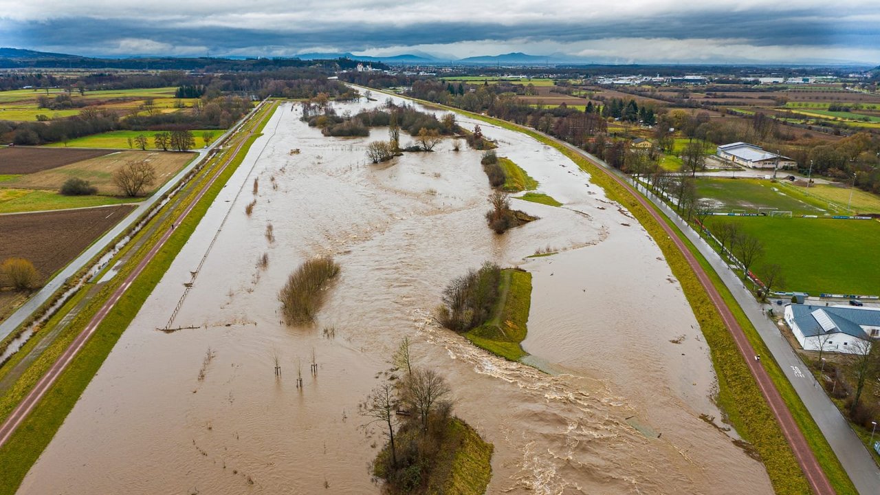 Hochwasser an der Elz
