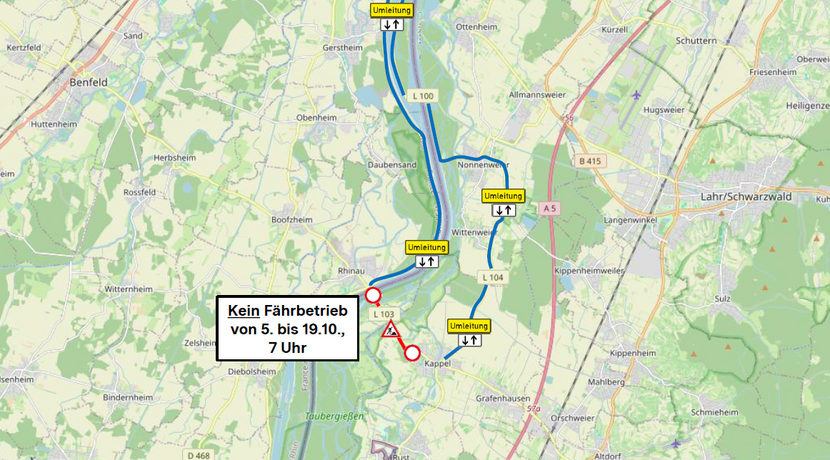 Umleitungsplan L 103