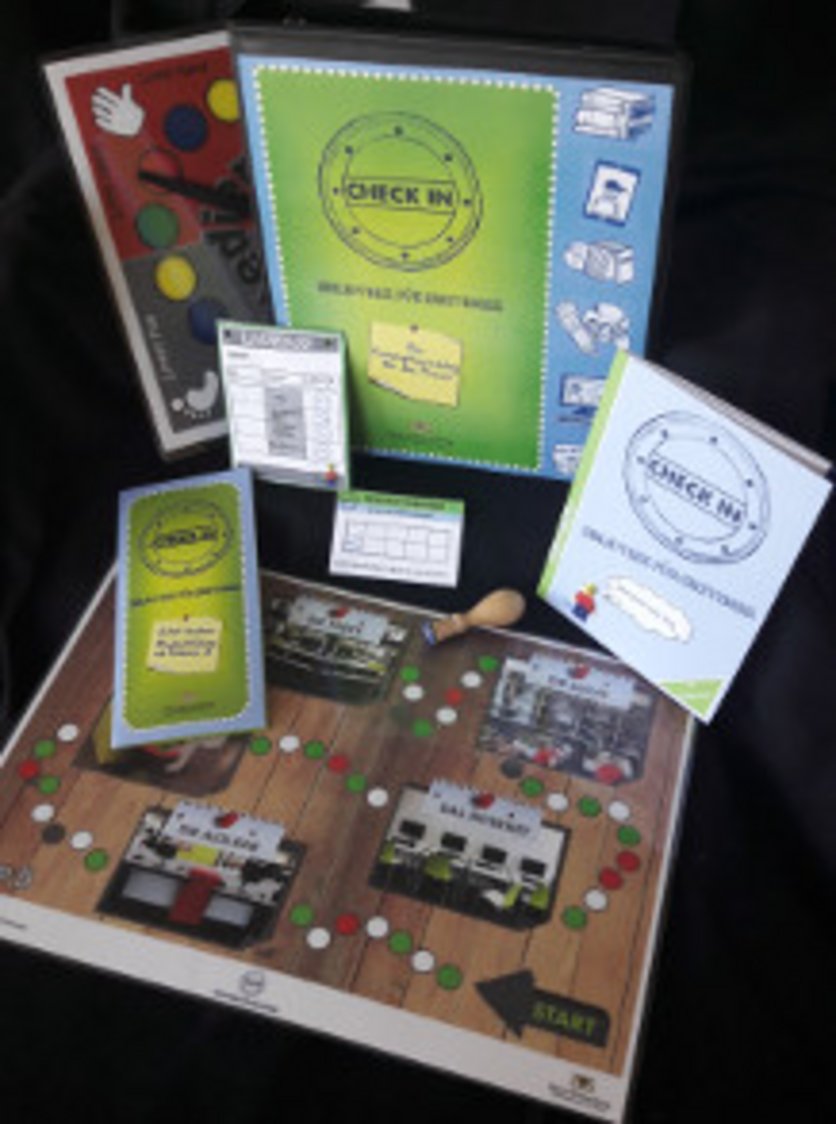 Foto des Brettspiels "CheckIN"