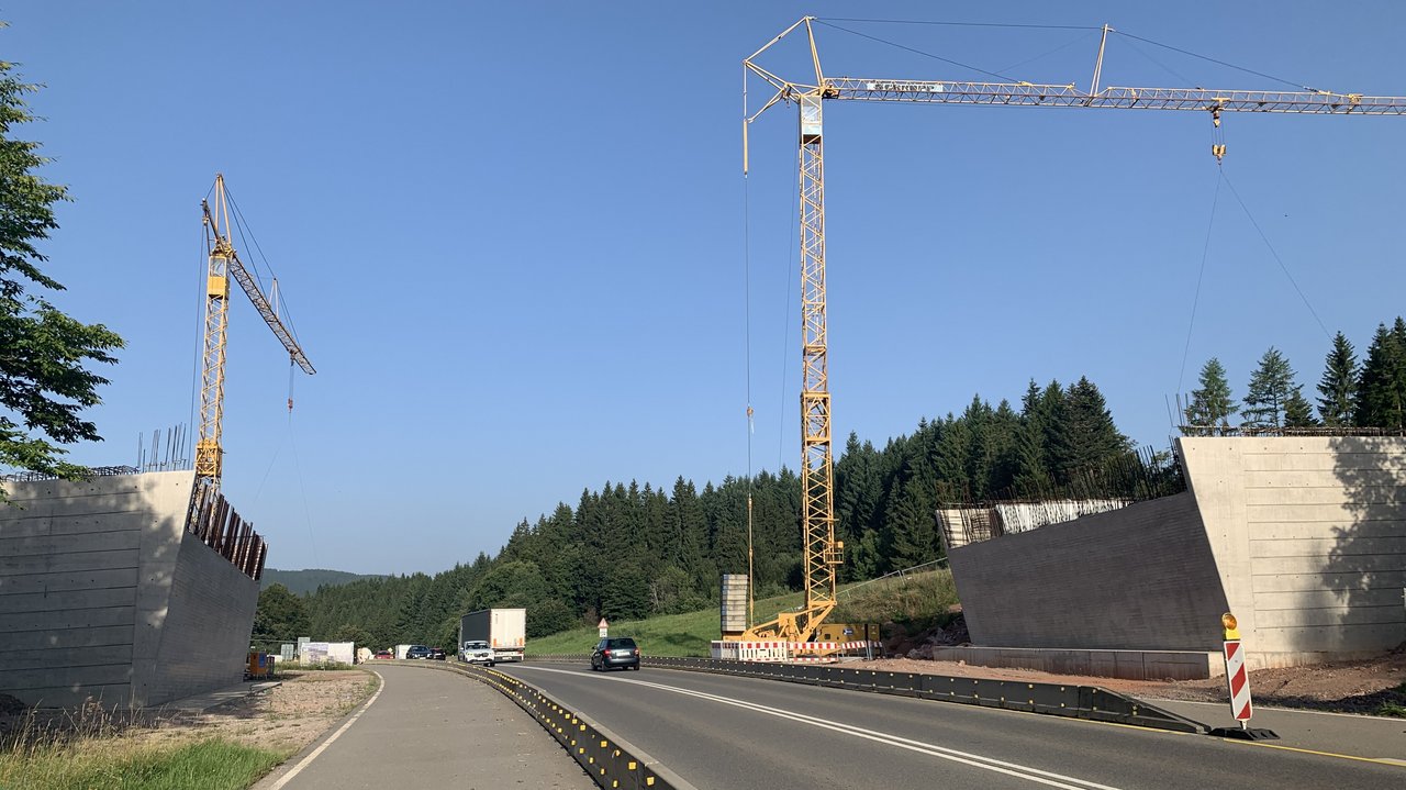Brücke bei Friedenweiler Die Brücke muss durch ein neues Bauwerk ersetzt werden