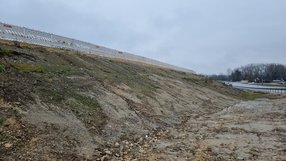 Erdhaufen Vorkonsolidierung Hegne