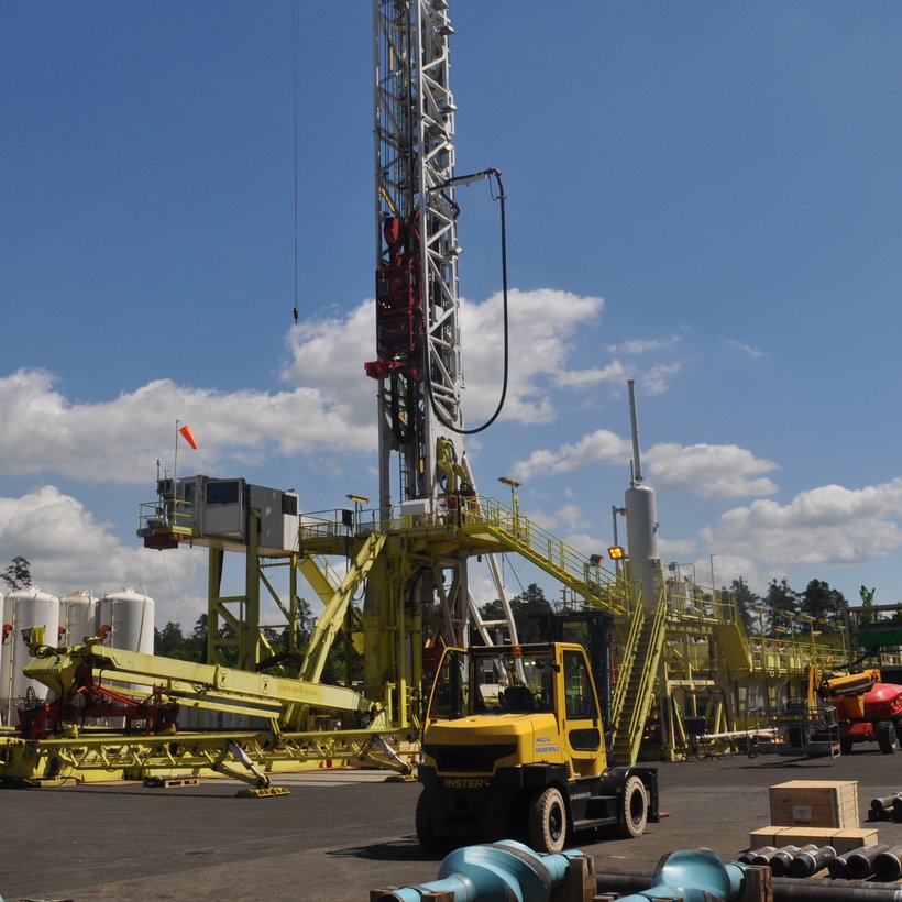 Bohrplatz in Graben Neudorf
