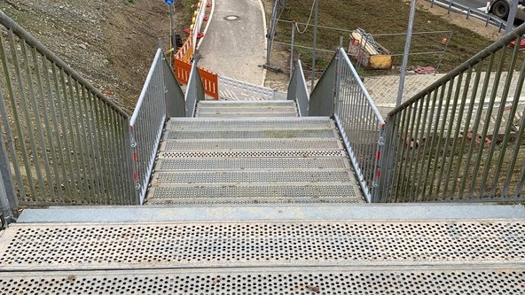 Bild von Treppenstufen bei Hegne