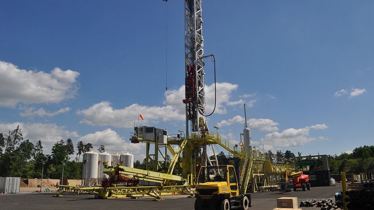 Geothermieanlage in Baden-Württemberg