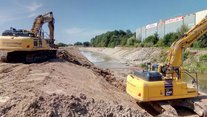 Aufweitung des vorhandenen Gewässerprofils