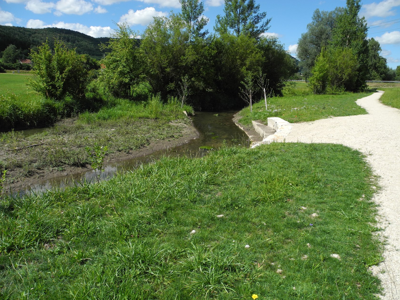 Renaturierungsmaßnahme in Reitheim-Weilheim am Faulenbach (Landkreis Tuttlingen)