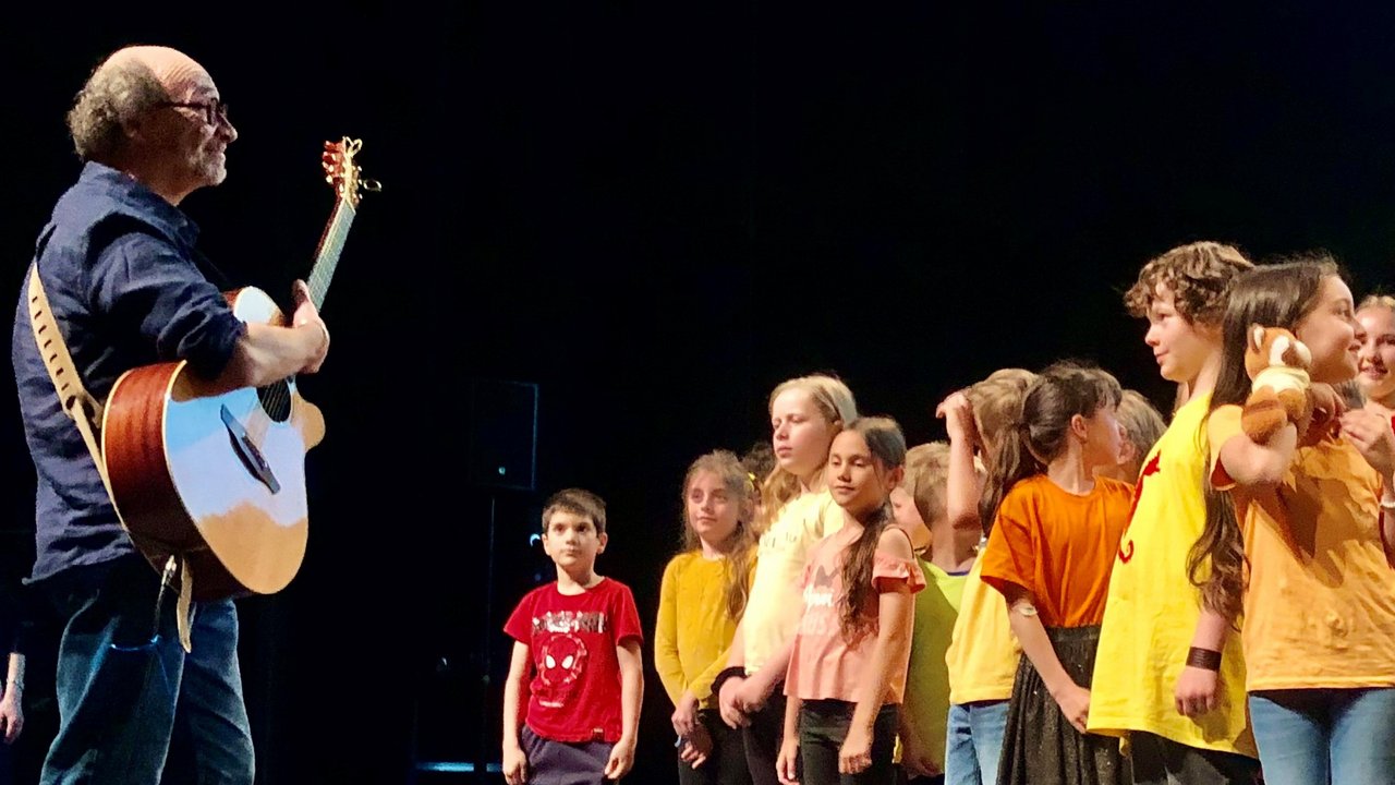 Sänger mit Kindern