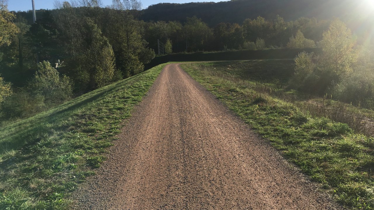 Randweg in der Natur