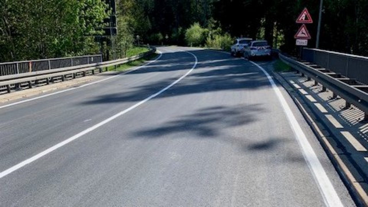 Straße im Wald