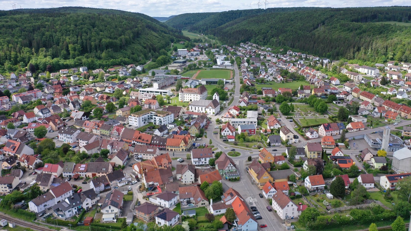 Blick auf Immendingen