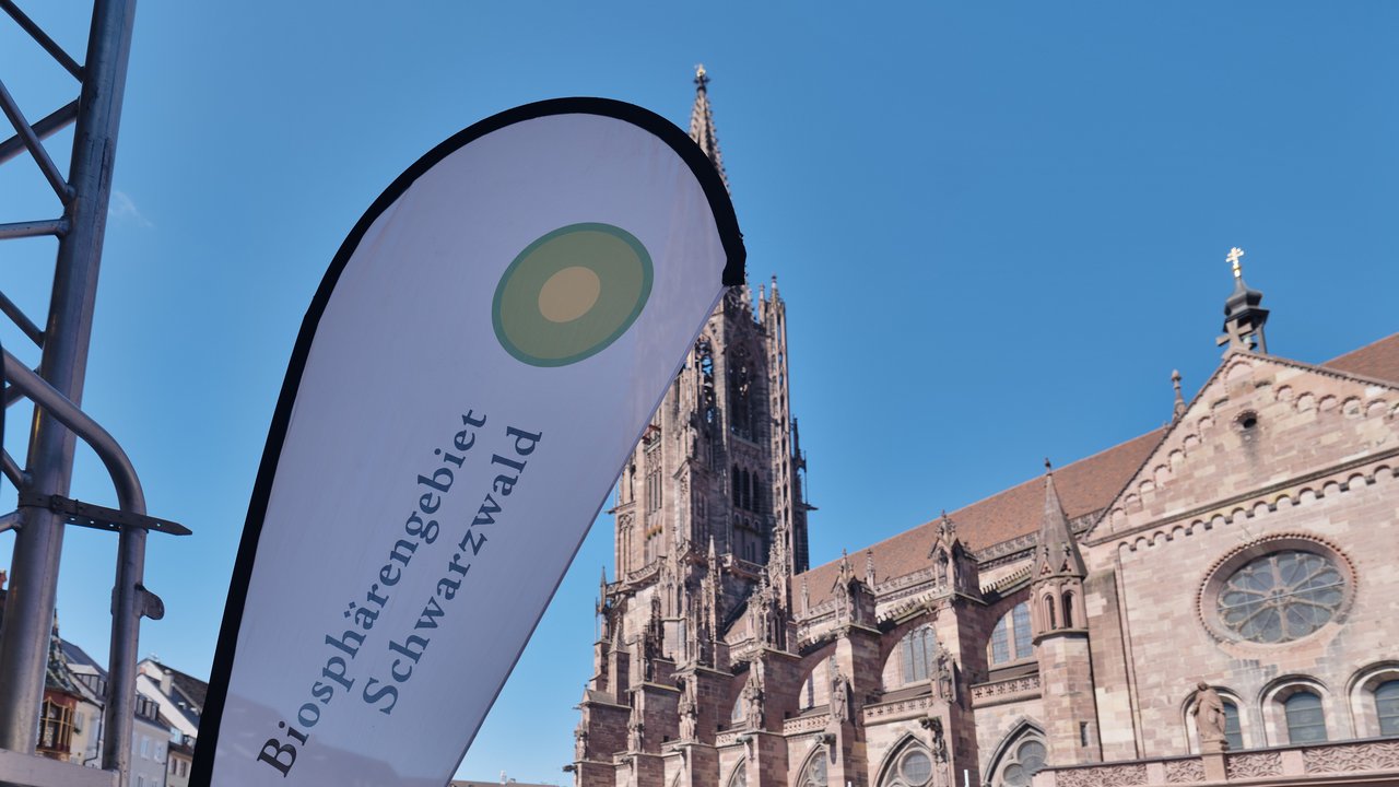 Biosphärenfest auf dem Freiburger Münsterplatz