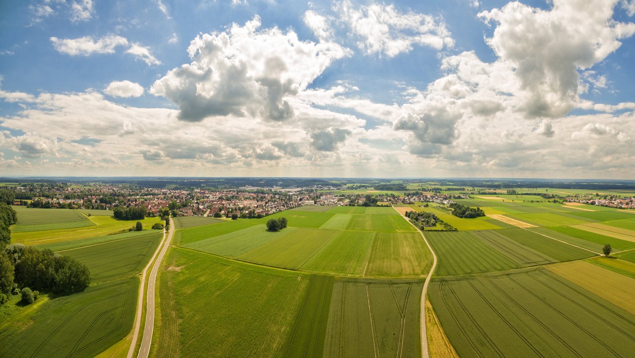 Blick in die Landschaft