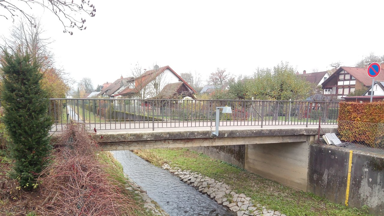 Blick auf den Kotbach in Lauchringen
