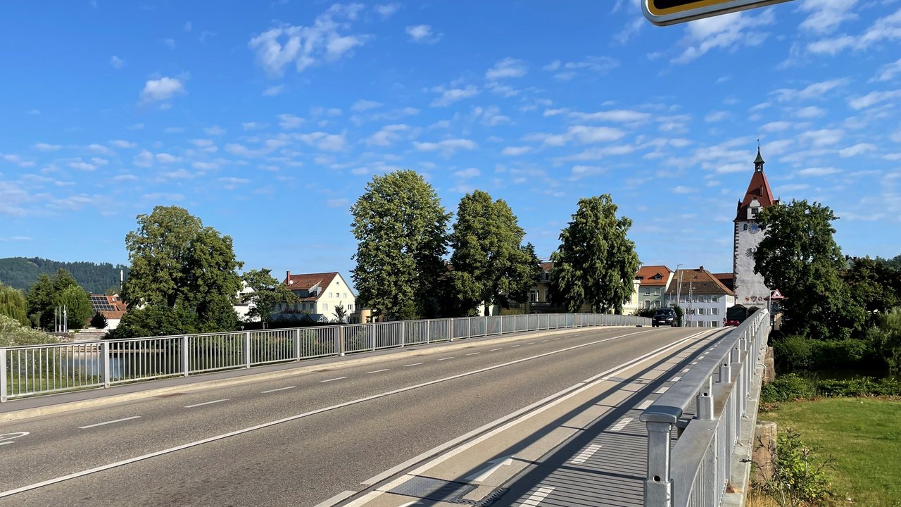 Übergangskonstruktion Brücke Gengenbach