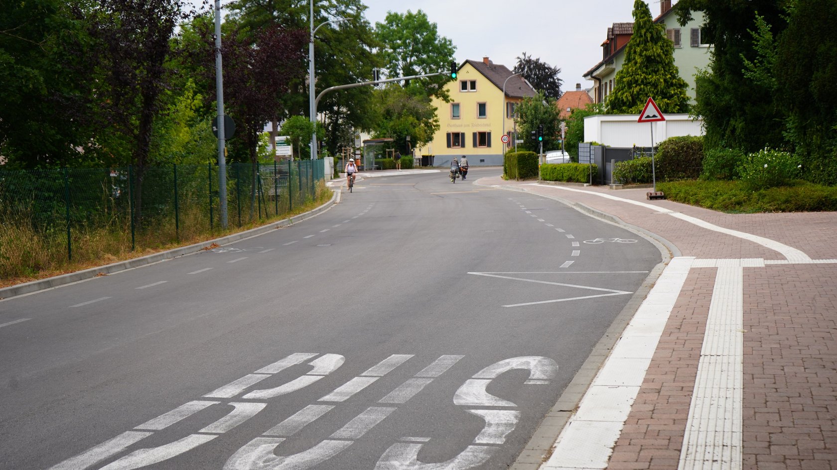 Straße bei Merzhausen