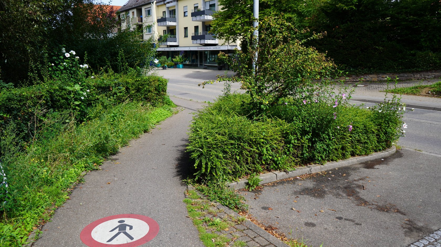 Straße bei Merzhausen