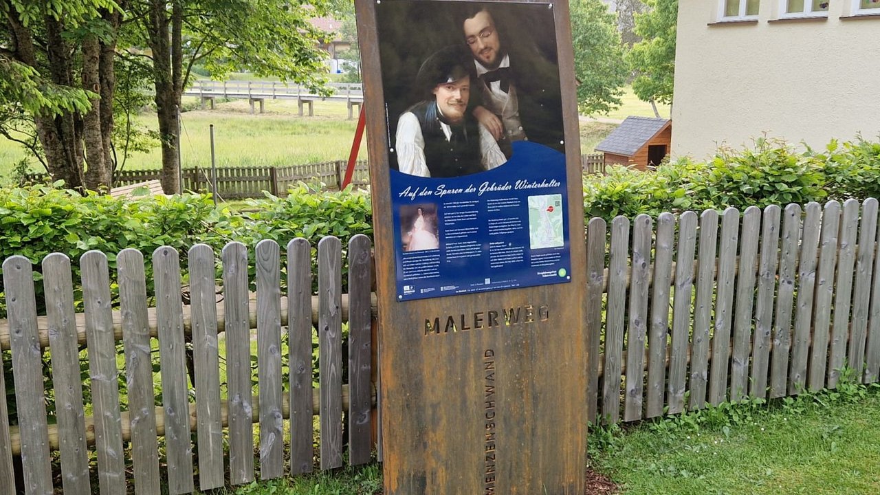 Hinweistafel zum Wilterhalter-Themenweg