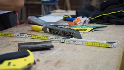 Arbeitsplatz Werkstatt