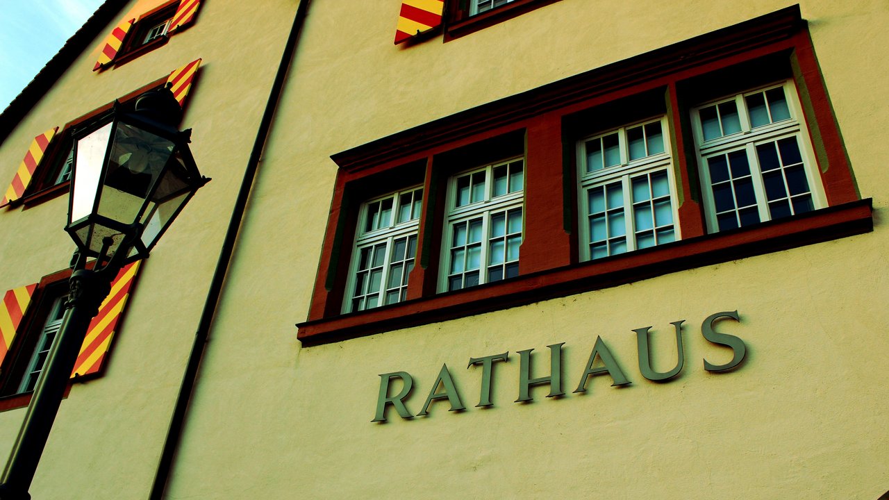 Rathaus Regierungspräsidium Freiburg Rathaus im Regierungsbezirk Freiburg