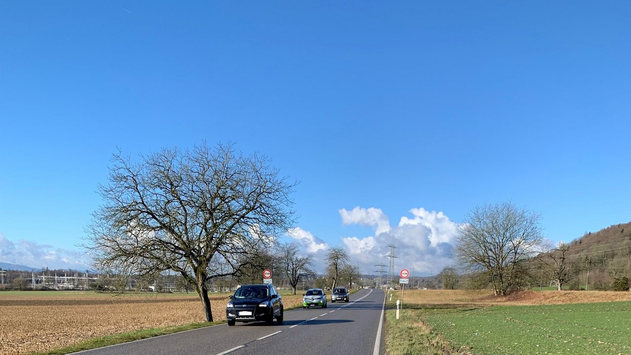 Blick auf die Straße