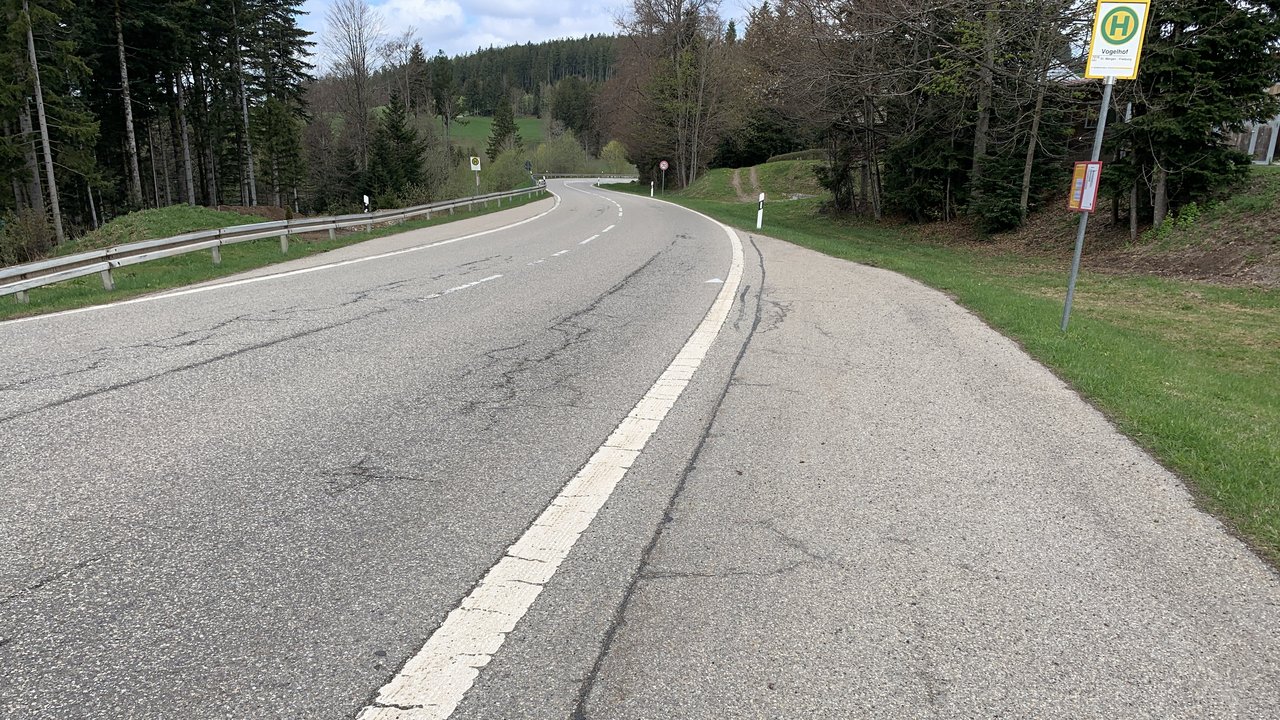 Straße bei St. Märgen 