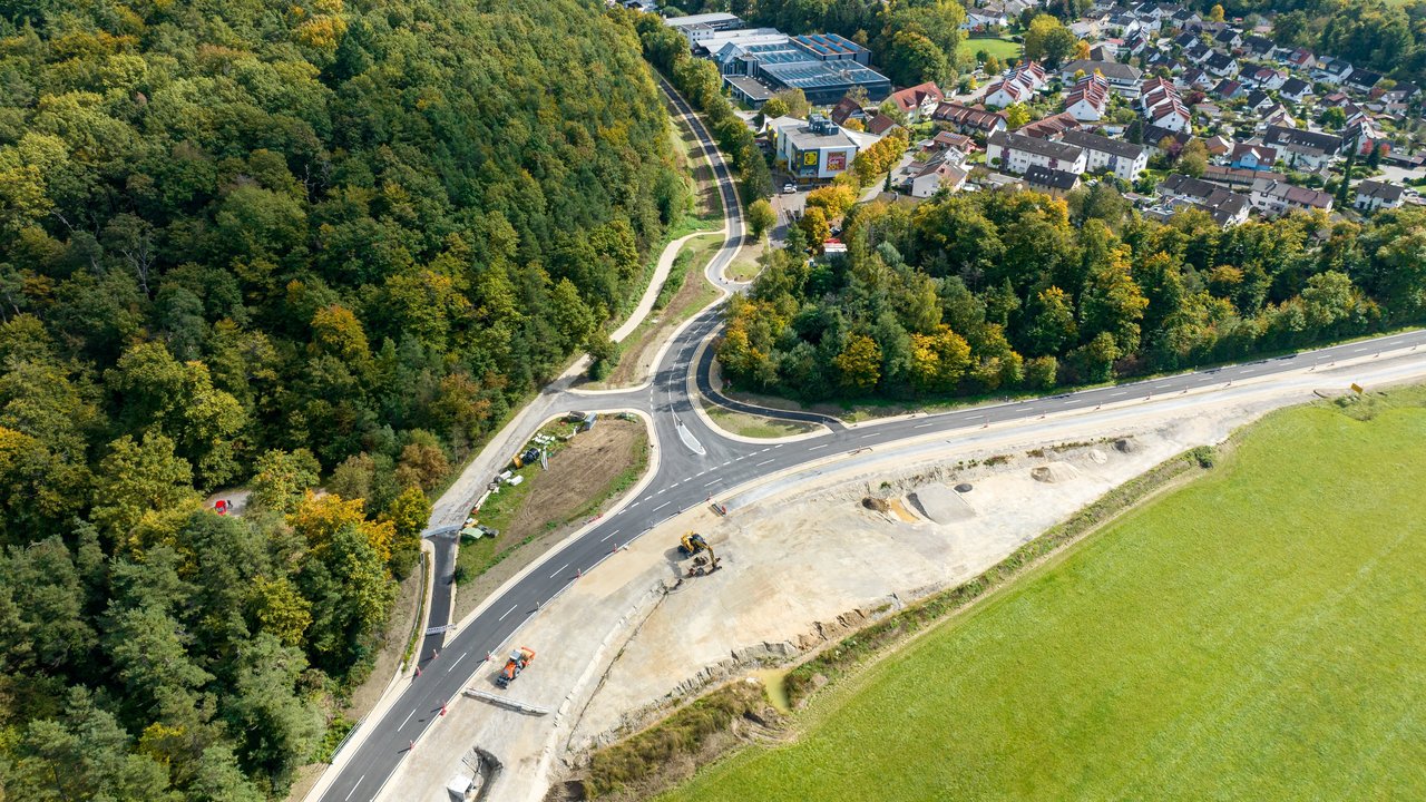 Luftaufnahme Waldsiedlung Reichenau