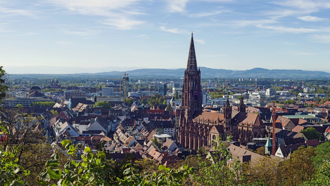 Luftreinhaltepläne Freiburg im Breisgau Freiburg von oben