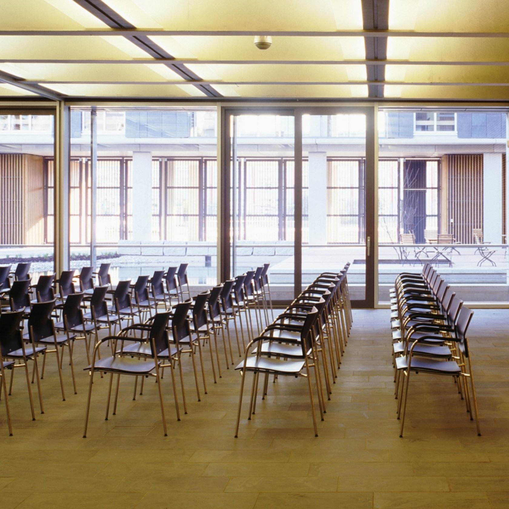 Ein leerer Veranstaltungsraum