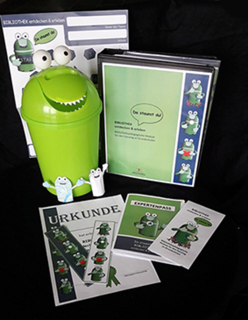 Das Medienangebot "Bibliotheken entdecken" auf einen Blick