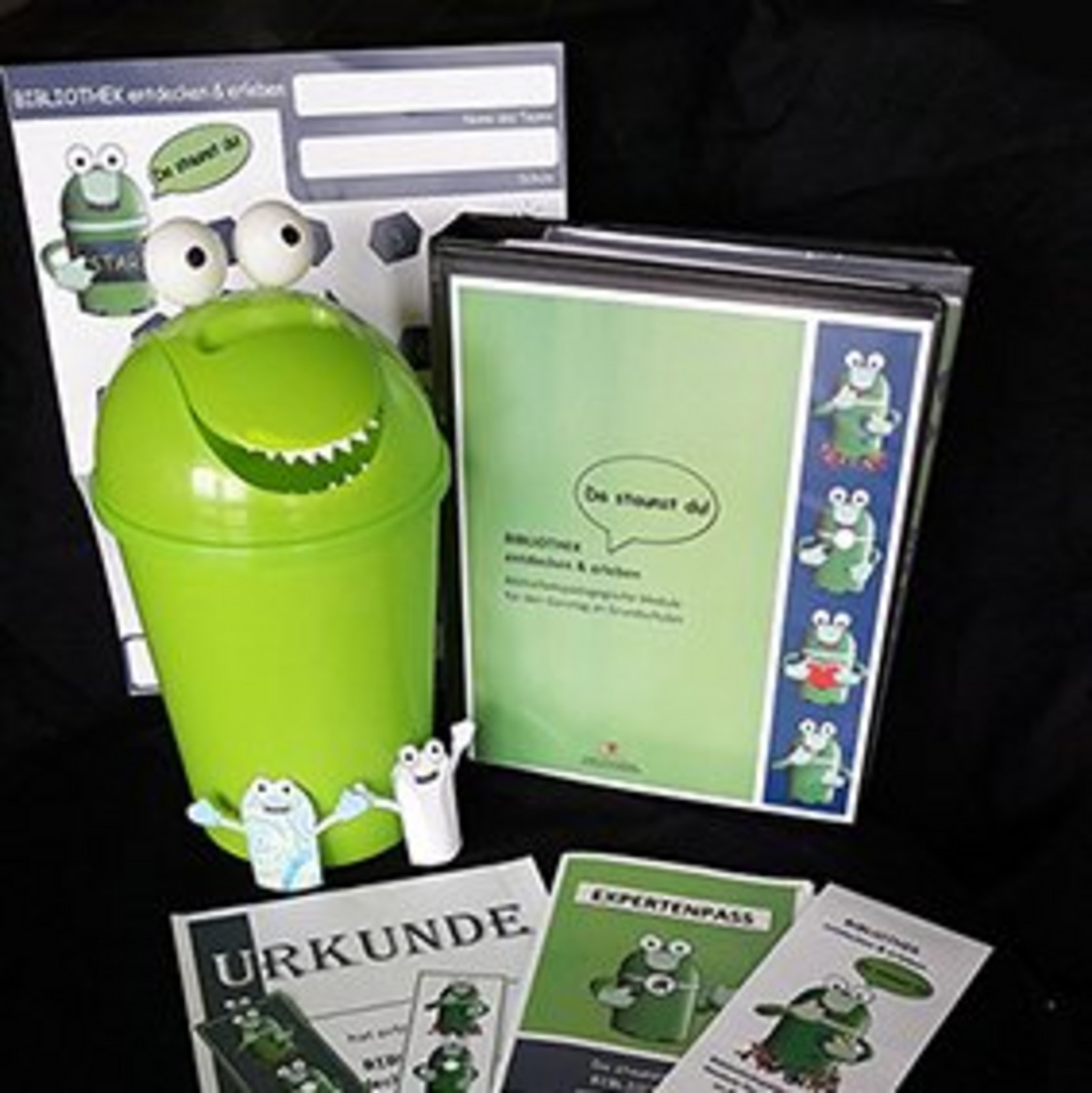 Das Medienangebot "Bibliotheken entdecken" auf einen Blick